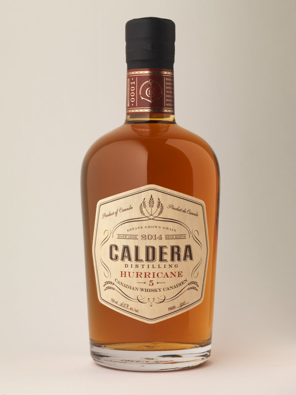 CALDERA DISTILLING HURRICANE 5 WHISKY (750ML)